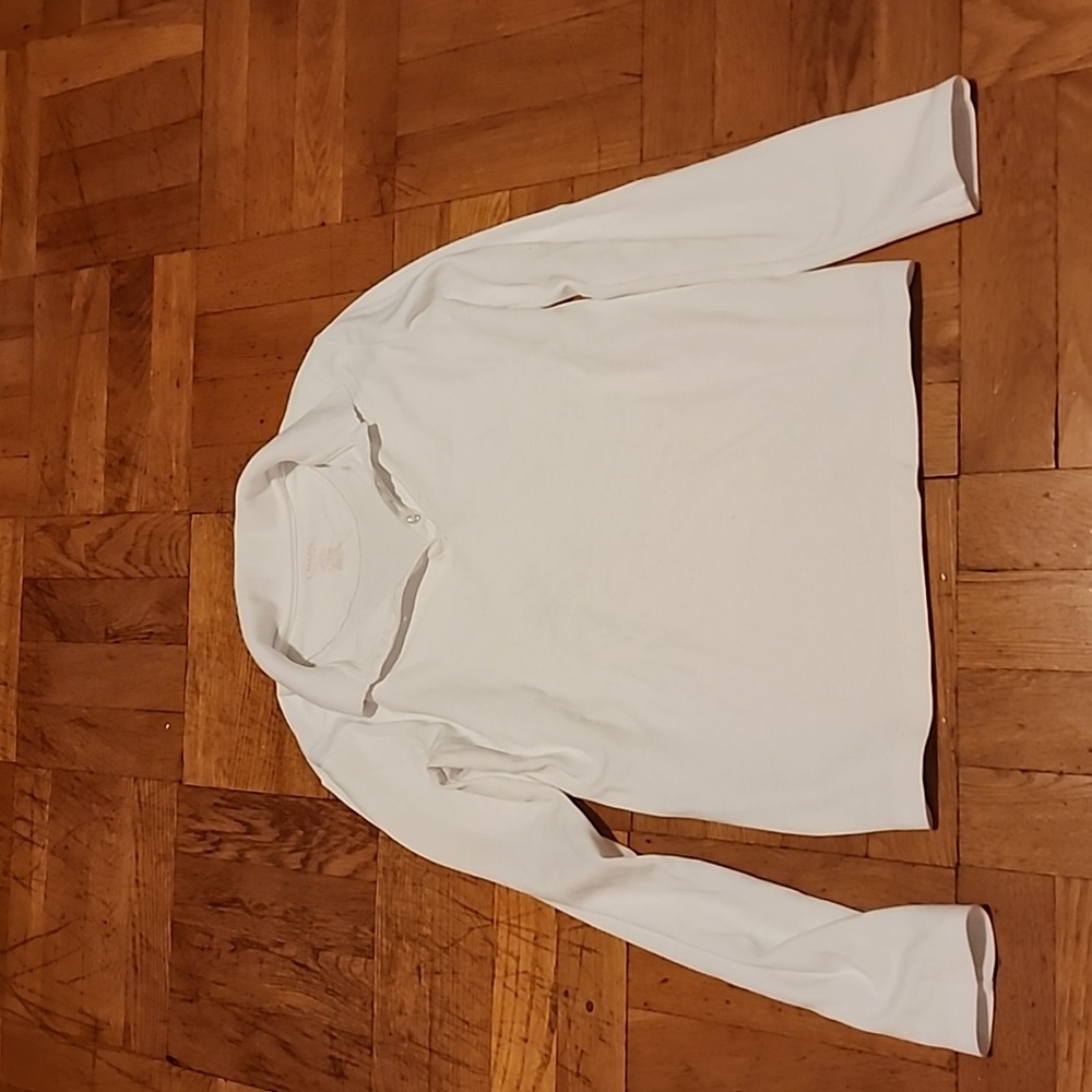 [204]White girls colar shirt